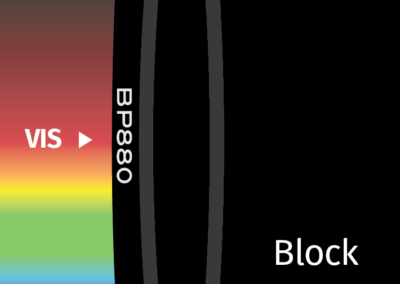 MidOpt BP880 Bandpass Filter Transmission Image
