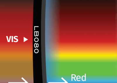 MidOpt LB080 Bandpass Filter Transmission Image